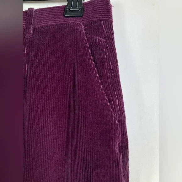 ⭐WINTER SALE $15 was $25 VTG90s Eddie Bauer Rich Purple Corduroy Pants 14T - Picture 3 of 9